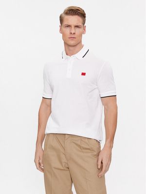 T-shirt męski casualowy HUGO ze sklepu: MODIVO w kategorii: T-shirty męskie - zdjęcie WP-EBWP-BKLVO-LN0_0000303629373