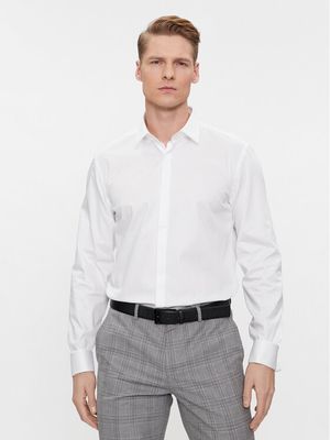 Koszula męska elegancka HUGO ze sklepu: MODIVO w kategorii: Koszule męskie - zdjęcie WP-EBWP-BKLVO-LN0_0000303631604