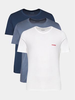 HUGO - T-shirt męski casualowy na wiosnę ze sklepu: MODIVO w kategorii: T-shirty męskie - zdjęcie WP-EBWP-BKLVO-LN0_0000303672416
