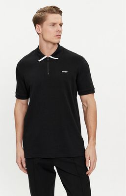 T-shirt męski casualowy HUGO ze sklepu: MODIVO w kategorii: T-shirty męskie - zdjęcie WP-EBWP-BKLVO-LN0_0000303674632