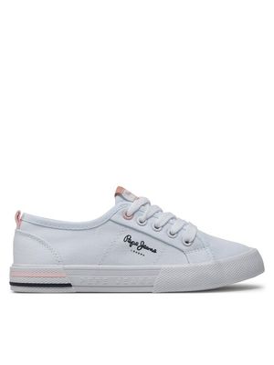 Trampki dziecięce na wiosnę Pepe Jeans ze sklepu: MODIVO w kategorii: Trampki dziecięce - zdjęcie WP-EBWP-BKLVO-LN0_0000303682552