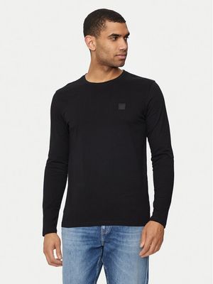 T-shirt męski na jesień na wiosnę BOSS ze sklepu: MODIVO w kategorii: T-shirty męskie - zdjęcie WP-EBWP-BKLVO-LN0_0000303685133