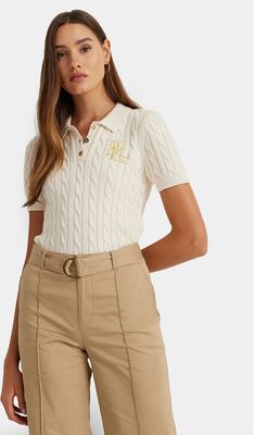 Bluzka damska wiosenna LAUREN RALPH LAUREN ze sklepu: MODIVO w kategorii: Bluzki damskie - zdjęcie WP-EBWP-BKLVO-LN0_0000303703745