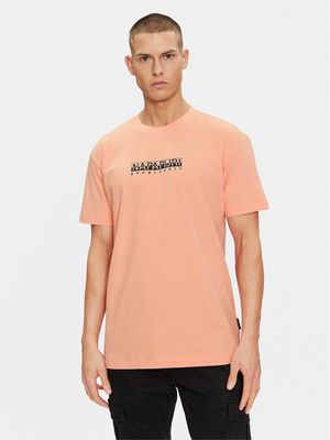 T-shirt męski na wiosnę Napapijri ze sklepu: MODIVO w kategorii: T-shirty męskie - zdjęcie WP-EBWP-BKLVO-LN0_0000303755621