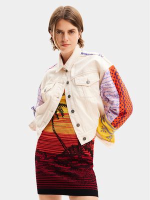Desigual - Kurtka damska na wiosnę ze sklepu: MODIVO w kategorii: Kurtki damskie - zdjęcie WP-EBWP-BKLVO-LN0_0000303776169