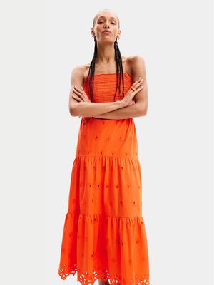 Sukienka Desigual ze sklepu: MODIVO w kategorii: Sukienki - zdjęcie WP-EBWP-BKLVO-LN0_0000303776534
