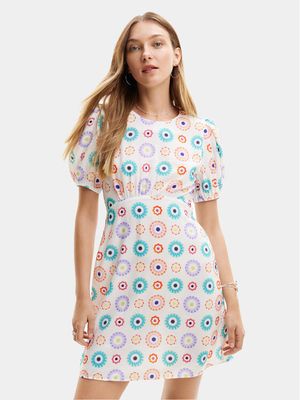 Sukienka Desigual ze sklepu: MODIVO w kategorii: Sukienki - zdjęcie WP-EBWP-BKLVO-LN0_0000303776763