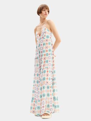 Sukienka trapezowa Desigual ze sklepu: MODIVO w kategorii: Sukienki - zdjęcie WP-EBWP-BKLVO-LN0_0000303776961