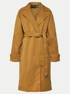 Vero Moda Curve - Płaszcz damski jesienny casual ze sklepu: MODIVO w kategorii: Płaszcze damskie - zdjęcie WP-EBWP-BKLVO-LN0_0000303785093