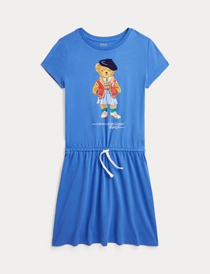 Sukienka dziewczęca letnia Polo Ralph Lauren ze sklepu: MODIVO w kategorii: Sukienki dziewczęce - zdjęcie WP-EBWP-BKLVO-LN0_0000303808266