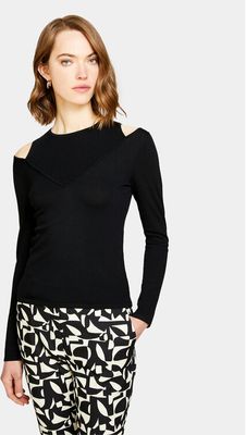 Sisley - Sweter damski ze sklepu: MODIVO w kategorii: Swetry damskie - zdjęcie WP-EBWP-BKLVO-LN0_0000303811891