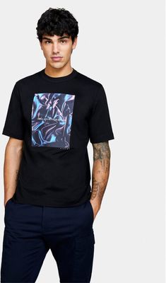 T-shirt męski w stylu młodzieżowym Sisley ze sklepu: MODIVO w kategorii: T-shirty męskie - zdjęcie WP-EBWP-BKLVO-LN0_0000303812157