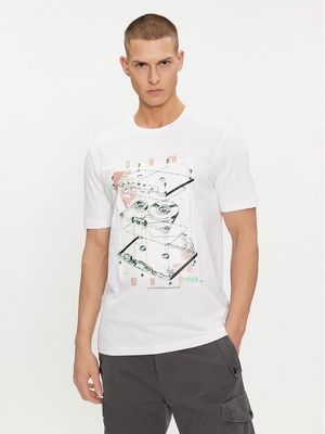 BOSS - T-shirt męski na lato ze sklepu: MODIVO w kategorii: T-shirty męskie - zdjęcie WP-EBWP-BKLVO-LN0_0000303839116