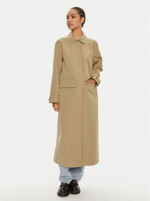 Płaszcz damski jesienny Calvin Klein Jeans ze sklepu: MODIVO w kategorii: Płaszcze damskie - zdjęcie WP-EBWP-BKLVO-LN0_0000303847067