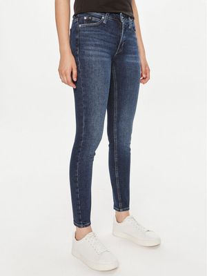 Jeansy damskie w miejskim stylu Calvin Klein Jeans ze sklepu: MODIVO w kategorii: Jeansy damskie - zdjęcie WP-EBWP-BKLVO-LN0_0000303848149