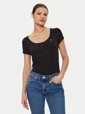 Bluzka damska Tommy Jeans ze sklepu: MODIVO w kategorii: Bluzki damskie - zdjęcie WP-EBWP-BKLVO-LN0_0000303848200