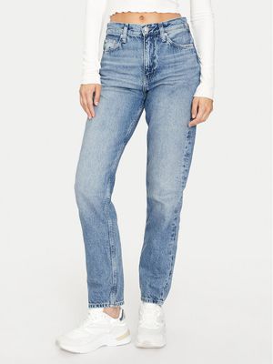 Jeansy damskie w miejskim stylu Calvin Klein Jeans ze sklepu: MODIVO w kategorii: Jeansy damskie - zdjęcie WP-EBWP-BKLVO-LN0_0000303848217