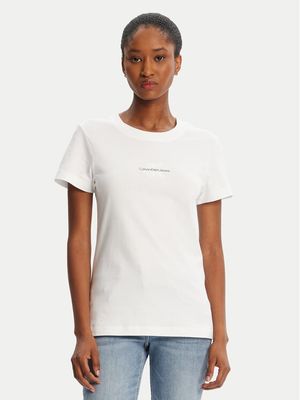 Bluzka damska casual Calvin Klein Jeans ze sklepu: MODIVO w kategorii: Bluzki damskie - zdjęcie WP-EBWP-BKLVO-LN0_0000303849320