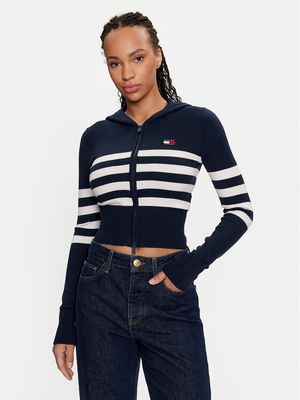 Sweter damski na zimę casual Tommy Jeans ze sklepu: MODIVO w kategorii: Swetry damskie - zdjęcie WP-EBWP-BKLVO-LN0_0000303849498