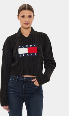 Sweter damski casual Tommy Jeans ze sklepu: MODIVO w kategorii: Swetry damskie - zdjęcie WP-EBWP-BKLVO-LN0_0000303849528
