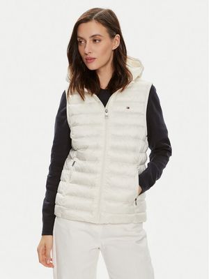 Kamizelka damska casual Tommy Hilfiger ze sklepu: MODIVO w kategorii: Kamizelki damskie - zdjęcie WP-EBWP-BKLVO-LN0_0000303851644
