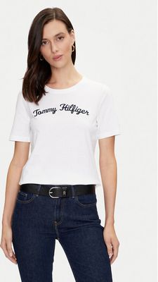 Bluzka damska młodzieżowa Tommy Hilfiger ze sklepu: MODIVO w kategorii: Bluzki damskie - zdjęcie WP-EBWP-BKLVO-LN0_0000303851736