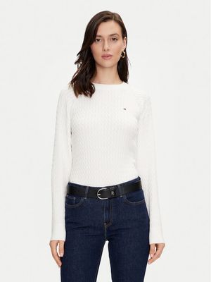 Sweter damski jesienny Tommy Hilfiger ze sklepu: MODIVO w kategorii: Swetry damskie - zdjęcie WP-EBWP-BKLVO-LN0_0000303852597