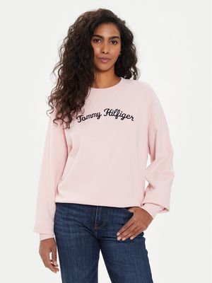 Bluza damska wiosenna Tommy Hilfiger ze sklepu: MODIVO w kategorii: Bluzy damskie - zdjęcie WP-EBWP-BKLVO-LN0_0000303852726