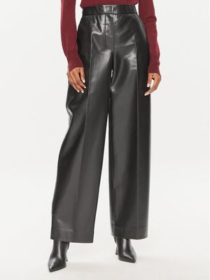 Spodnie damskie w stylu retro Calvin Klein ze sklepu: MODIVO w kategorii: Spodnie damskie - zdjęcie WP-EBWP-BKLVO-LN0_0000303857264
