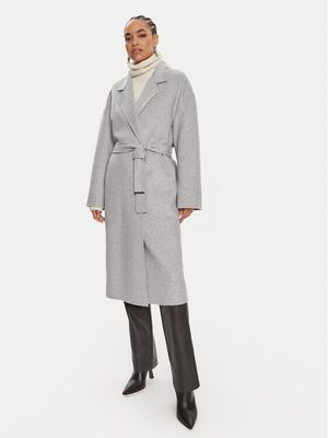 Calvin Klein - Płaszcz damski na jesień casual ze sklepu: MODIVO w kategorii: Płaszcze damskie - zdjęcie WP-EBWP-BKLVO-LN0_0000303857400