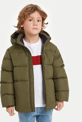 Kurtka chłopięca na zimę Tommy Hilfiger ze sklepu: MODIVO w kategorii: Kurtki chłopięce - zdjęcie WP-EBWP-BKLVO-LN0_0000303864071
