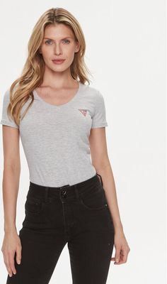 Bluzka damska wiosenna Guess ze sklepu: MODIVO w kategorii: Bluzki damskie - zdjęcie WP-EBWP-BKLVO-LN0_0000303870249