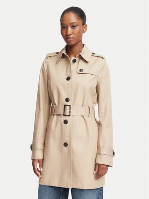 Płaszcz damski Tommy Hilfiger ze sklepu: MODIVO w kategorii: Płaszcze damskie - zdjęcie WP-EBWP-BKLVO-LN0_0000303886578