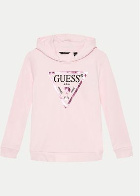 Bluza dziewczęca na wiosnę Guess ze sklepu: MODIVO w kategorii: Bluzy dziewczęce - zdjęcie WP-EBWP-BKLVO-LN0_0000303926618
