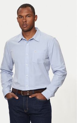 Koszula męska z klasycznym kołnierzykiem Guess Jeans ze sklepu: MODIVO w kategorii: Koszule męskie - zdjęcie WP-EBWP-BKLVO-LN0_0000303928230