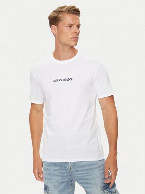 T-shirt męski Guess Jeans ze sklepu: MODIVO w kategorii: T-shirty męskie - zdjęcie WP-EBWP-BKLVO-LN0_0000303929299