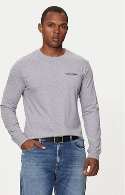 T-shirt męski casual Guess Jeans ze sklepu: MODIVO w kategorii: T-shirty męskie - zdjęcie WP-EBWP-BKLVO-LN0_0000303929329
