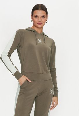 Bluza damska Guess ze sklepu: MODIVO w kategorii: Bluzy damskie - zdjęcie WP-EBWP-BKLVO-LN0_0000303934538