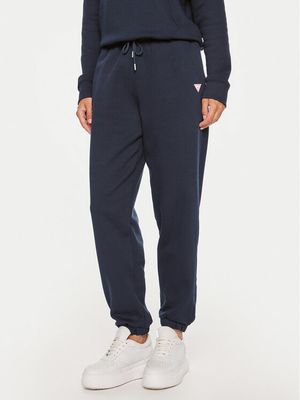 Spodnie damskie Guess Jeans ze sklepu: MODIVO w kategorii: Spodnie damskie - zdjęcie WP-EBWP-BKLVO-LN0_0000303936846