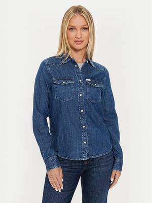 Koszula damska jesienna Guess Jeans ze sklepu: MODIVO w kategorii: Koszule damskie - zdjęcie WP-EBWP-BKLVO-LN0_0000303937188