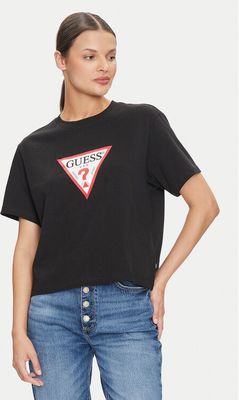 Bluzka damska Guess Jeans ze sklepu: MODIVO w kategorii: Bluzki damskie - zdjęcie WP-EBWP-BKLVO-LN0_0000303938024