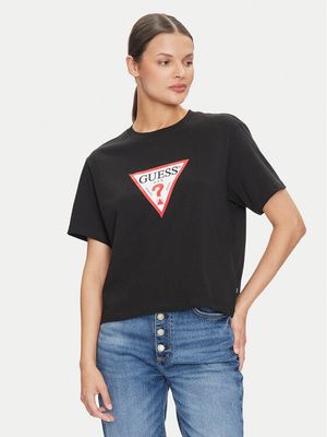 Bluzka damska Guess Jeans ze sklepu: MODIVO w kategorii: Bluzki damskie - zdjęcie WP-EBWP-BKLVO-LN0_0000303938024