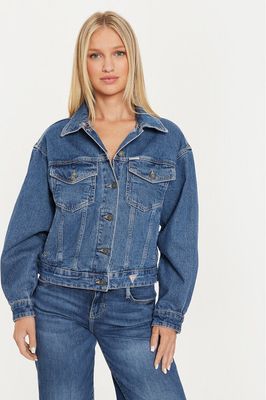 Kurtka damska wiosenna Guess Jeans ze sklepu: MODIVO w kategorii: Kurtki damskie - zdjęcie WP-EBWP-BKLVO-LN0_0000303938895