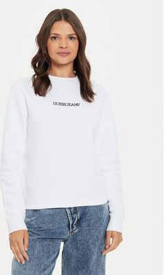 Bluza damska jesienna Guess Jeans ze sklepu: MODIVO w kategorii: Bluzy damskie - zdjęcie WP-EBWP-BKLVO-LN0_0000303939212