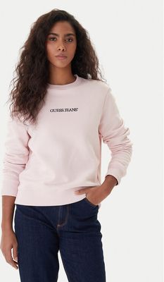 Bluza damska na jesień Guess Jeans ze sklepu: MODIVO w kategorii: Bluzy damskie - zdjęcie WP-EBWP-BKLVO-LN0_0000303939229