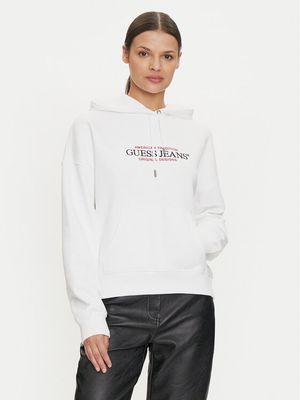 Bluza damska jesienna młodzieżowa Guess Jeans ze sklepu: MODIVO w kategorii: Bluzy damskie - zdjęcie WP-EBWP-BKLVO-LN0_0000303939281