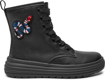 Buty zimowe dziecięce na zimę Geox ze sklepu: MODIVO w kategorii: Buty zimowe dziecięce - zdjęcie WP-EBWP-BKLVO-LN0_0000303949945