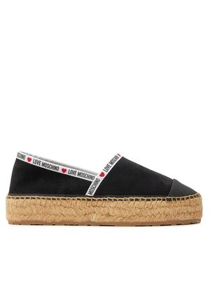 Espadryle damskie na lato Love Moschino ze sklepu: MODIVO w kategorii: Espadryle damskie - zdjęcie WP-EBWP-BKLVO-LN0_0000303979676