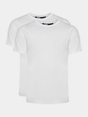 T-shirt męski casual wiosenny Karl Lagerfeld ze sklepu: MODIVO w kategorii: T-shirty męskie - zdjęcie WP-EBWP-BKLVO-LN0_0000303992569