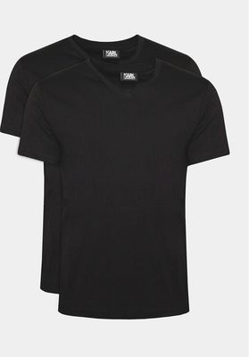 T-shirt męski wiosenny Karl Lagerfeld ze sklepu: MODIVO w kategorii: T-shirty męskie - zdjęcie WP-EBWP-BKLVO-LN0_0000303992606